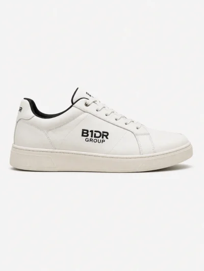 b1dr group white sneakers right side view