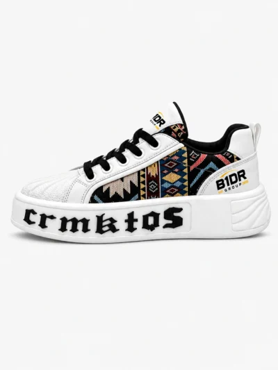 b1dr patterned panel chunky sneaker left