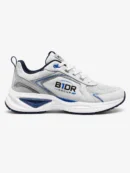 b1dr strideforce white blue sports shoes right side