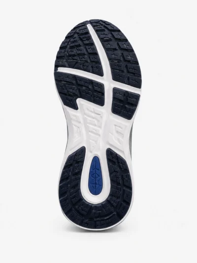 b1dr strideforce white blue sports shoes sole view