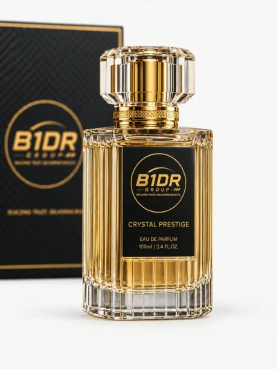 B1DR Group Crystal Prestige Eau de Parfum 100ml crystal bottle