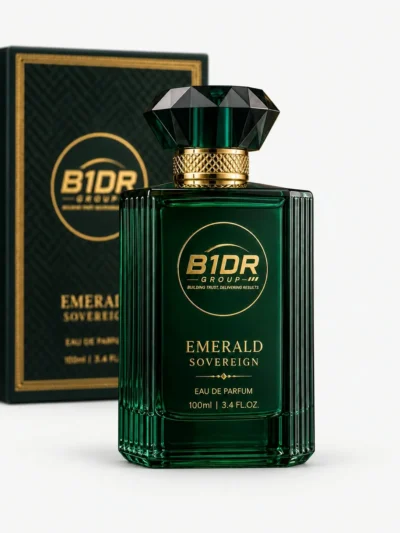 B1DR Group Emerald Sovereign Eau de Parfum 100ml green bottle