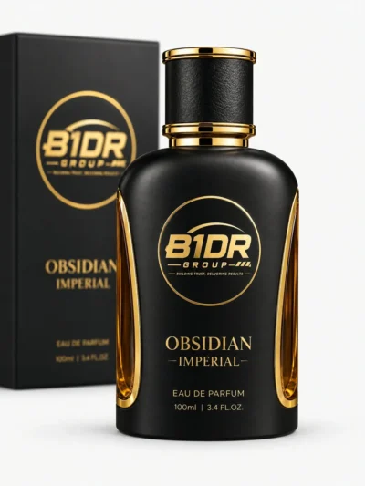 B1DR Group Obsidian Imperial Eau de Parfum 100ml black bottle