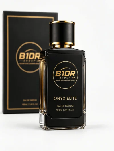 B1DR Group Onyx Elite Eau de Parfum 100ml black bottle