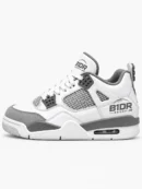 b1dr courtforce x1 high top sneakers side view
