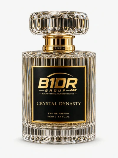 B1DR Group Crystal Dynasty Eau de Parfum 100ml perfume bottle