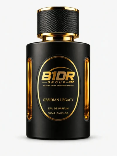 B1DR Group Obsidian Legacy Eau de Parfum 100ml perfume bottle