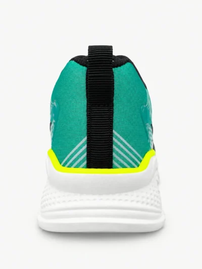b1dr group teal running shoes back view