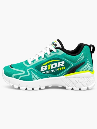 b1dr group teal running shoes opposite side