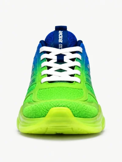b1dr neon pulse running shoes front view