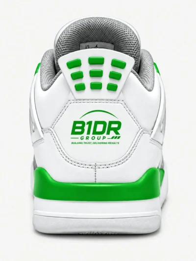 b1dr velocity forge high top sneakers back view